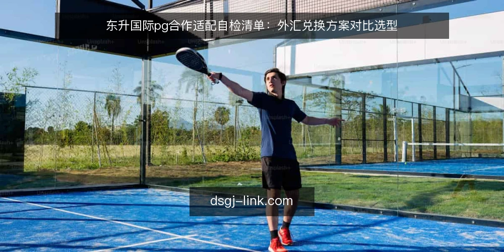 东升国际pg合作适配自检清单：外汇兑换方案对比选型 — 明确评估边界与核心诉求 配图