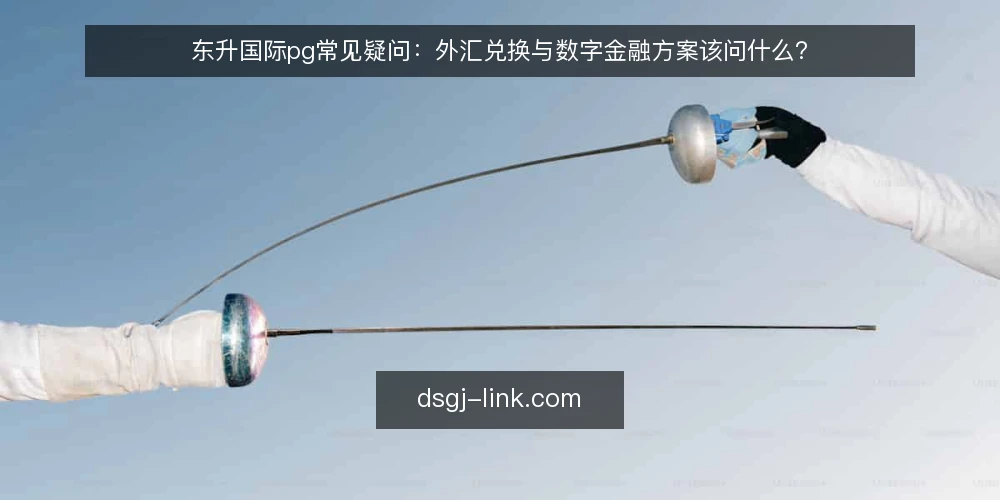 东升国际pg常见疑问:外汇兑换与数字金融方案该问什么? — 先厘清问题边界:东升国际pg到底在解决什么 配图