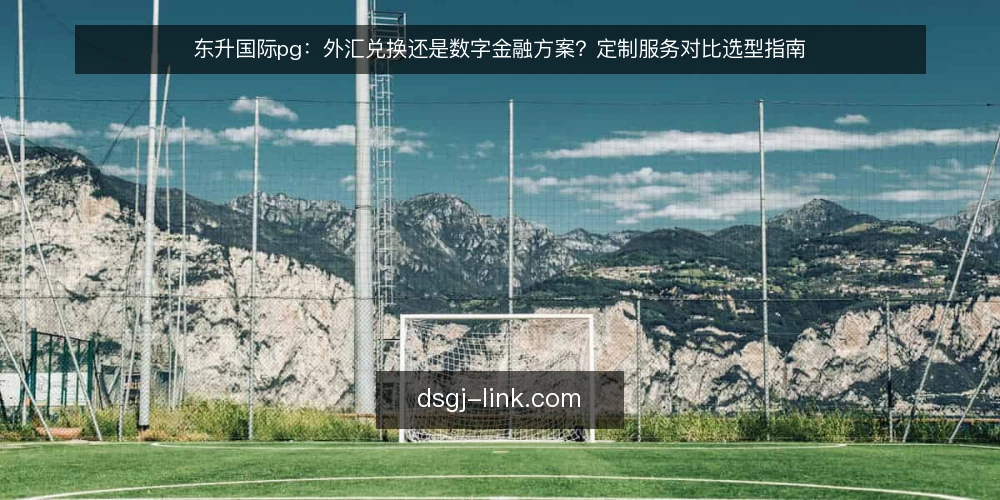 东升国际pg:外汇兑换还是数字金融方案?定制服务对比选型指南 — 先明确:你真正要解决的是什么问题? 配图
